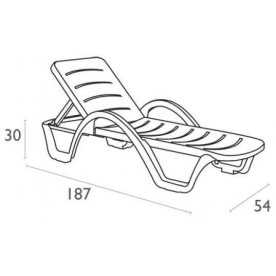Шезлонг Havana
