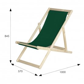 Шезлонг Массив