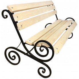 Скамейка Завиток