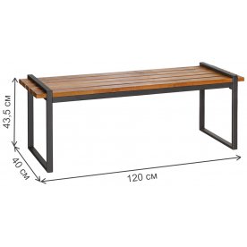 Скамейка Fjord