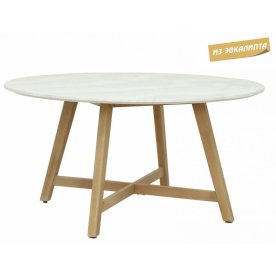 Стол каменный обеденный Mali Ø150 натуральный