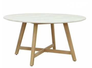 Стол каменный обеденный Mali Ø150 натуральный