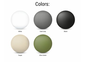 Стол пластиковый барный складной Sky Folding Bar Table 60 белый