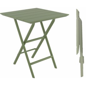 Стол пластиковый складной Helen Folding Table 60 оливковый