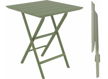 Стол пластиковый складной Helen Folding Table 60 оливковый