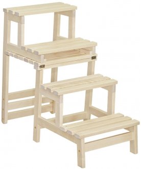 Деревянный стул-стремянка Массив