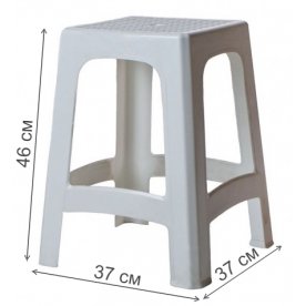 Пластиковый табурет Элластик