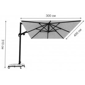 Зонт 80-4040-50/PLUS/6020/BL/N