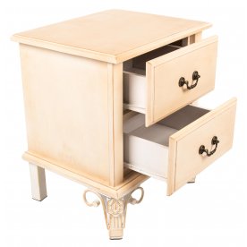 Тумба прикроватная 9019 белая