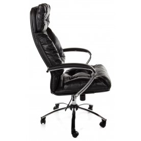 Кресло Kiron экокожа / хром  - Уцененный экземпляр