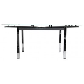 Стол раскладной Kvadro 110 черный - Уцененный экземпляр