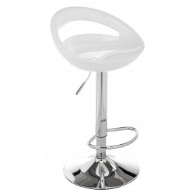 Барный стул Alfa белый - Уцененный экземпляр