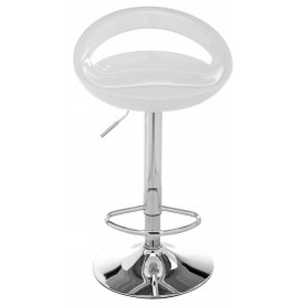 Барный стул Alfa белый - Уцененный экземпляр