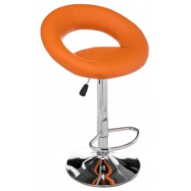 Барный стул Oazis оранжевый - Уцененный экземпляр