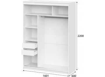 Шкаф-купе ШКП 3 16