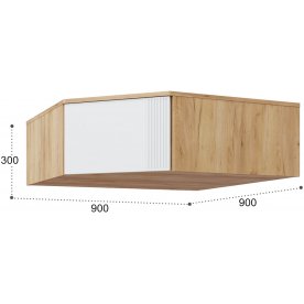 Шкаф навесной Эмилия