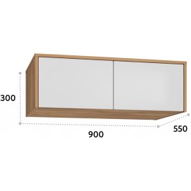 Шкаф навесной Оптима