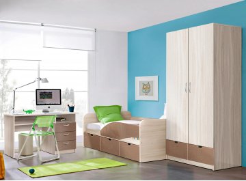 Шкаф двухдверный Бриз МДФ