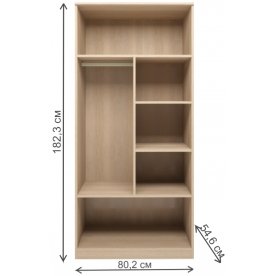 Шкаф двухдверный Квест 1