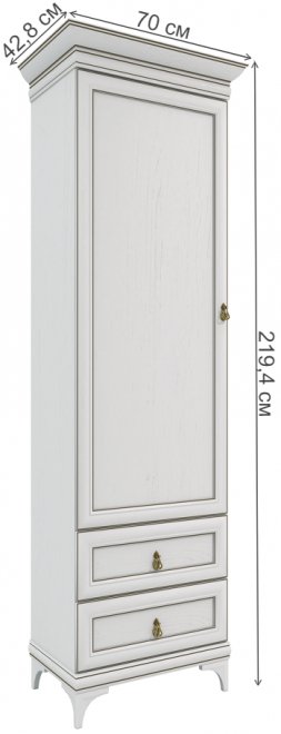 Шкаф Агата АТ5 дуб седан 