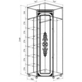 Шкаф Ассоль