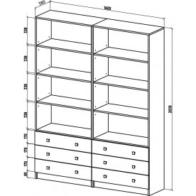 Шкаф Бостон-19