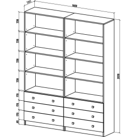 Шкаф Бостон-19