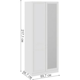 Шкаф Франческа СМ-312.07.005L левый