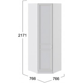 Шкаф Франческа СМ-312.07.023L левый
