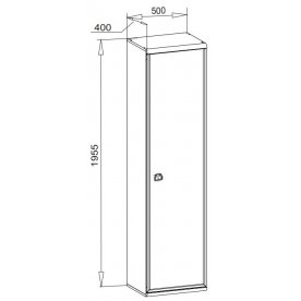 Шкаф Индиана JREG1D