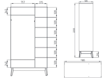Шкаф Калгари