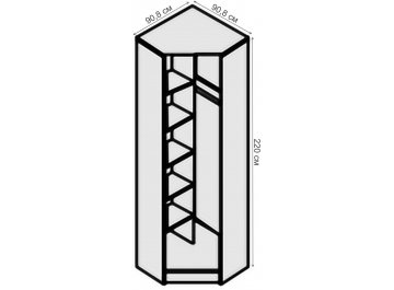 Шкаф Кэт-6 Кантри