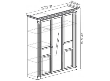 Шкаф Лючия №180
