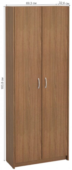 Шкаф Милана-11 ясень темный