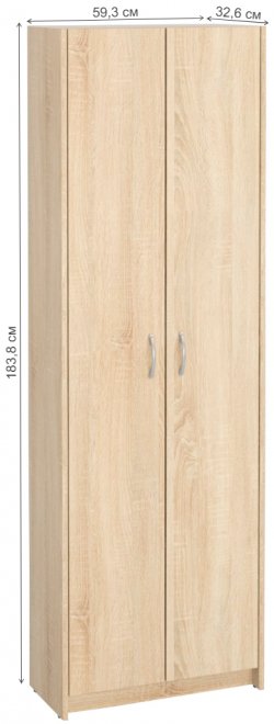 Шкаф Милана-1 дуб сонома