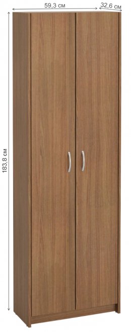 Шкаф Милана-1 ясень темный