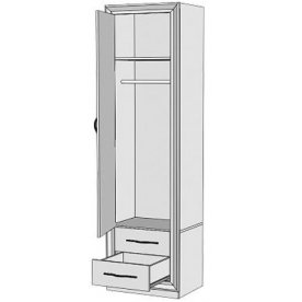 Шкаф Нобиле Пл-60/45 ККр