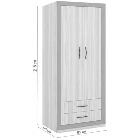 Шкаф Нобиле Пл-95/60 КШ