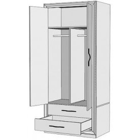 Шкаф Нобиле Пл-95/60 ШКр