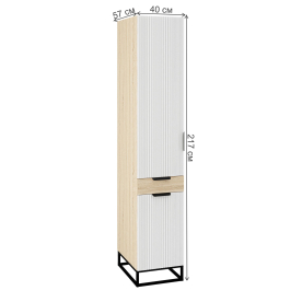 Шкаф Норд Line П1Я-400 Лофт