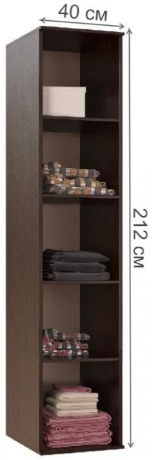 Шкаф Белла венге / дуб атланта