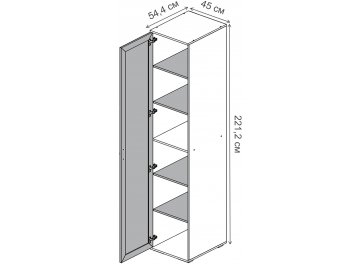 Шкаф Ливорно ЛШ-21