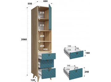 Шкаф Велламо