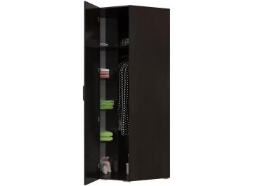 Шкаф угловой Престиж 87 угловой жемчужный лен / венге