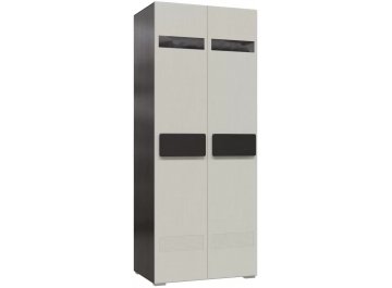 Шкаф для одежды Престиж 88 жемчужный лен / венге