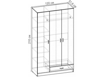 Шкаф Рио-3.6 ШР.063.1200-01