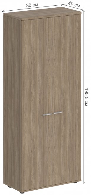 Шкаф SG.801 дуб темный