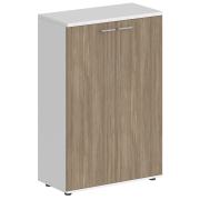 белый / дуб темный