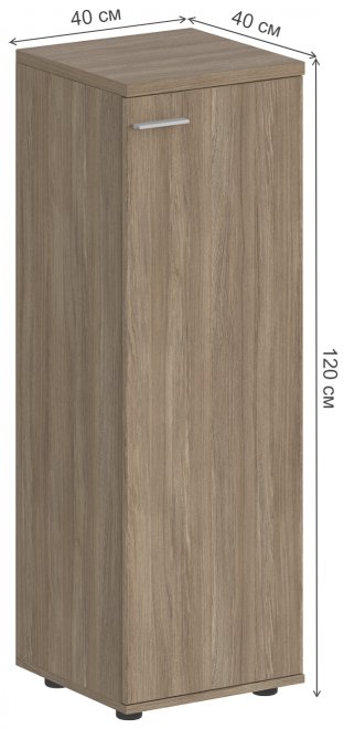 Шкаф SG.804 правый дуб темный