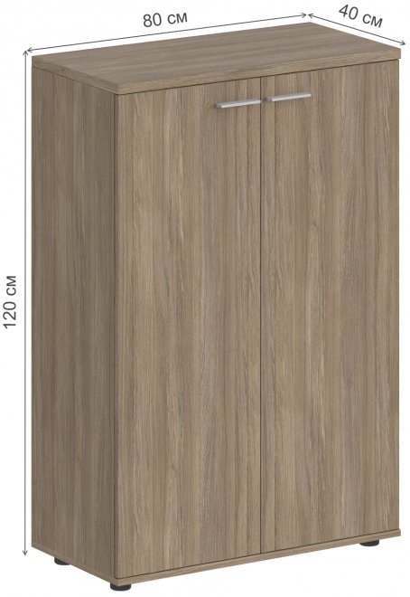 Шкаф SG.813.OD.OD дуб темный